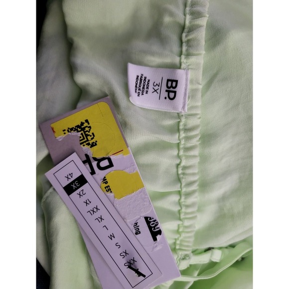 💕BP Nordstrom Size 3X Mint Green Bow Detail Tank Top New - Picture 6 of 6